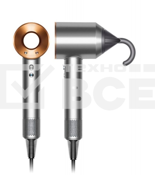 Фен Dyson Supersonic HD07 Bright Nickel/Bright Copper 1600Вт никель/медный