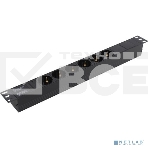 Блок розеток горизонтальный ExeGate ServerPro PDU-19H601 Al-6S-C14, 19