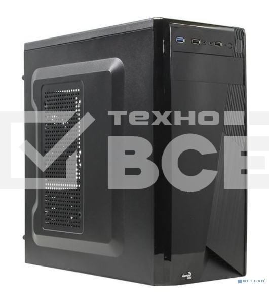 Компьютерный корпус Aerocool / Formula CS-1101 черный без БП ATX 2x120mm 1x140mm 2xUSB2.0 1xUSB3.0 audio