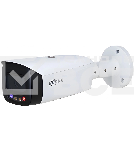 Камера видеонаблюдения IP Dahua DH-IPC-HFW3449T1P-AS-PV-0360B-S5 3.6-3.6мм цв. корп.:белый/черный