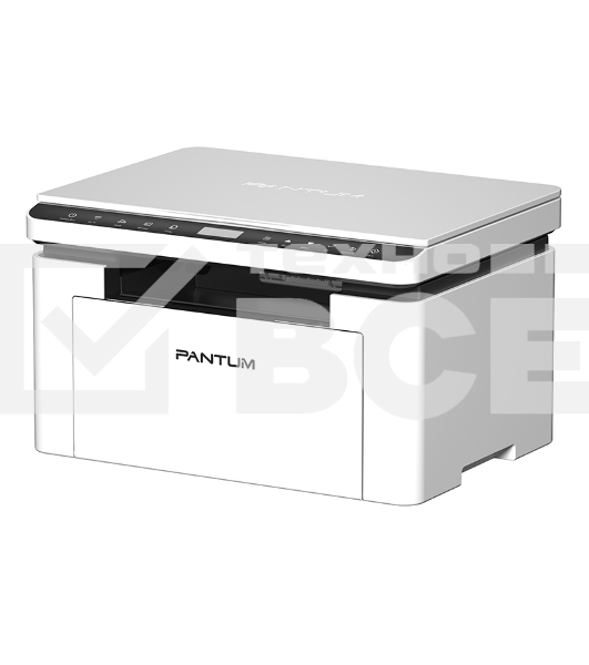 МФУ лазерный Pantum BM2300W, A4, ч/б, печ. до 22 стр/мин., 1200 x 1200 dpi, USB, Wi-Fi, BlueTooth, Air Print, Mopria