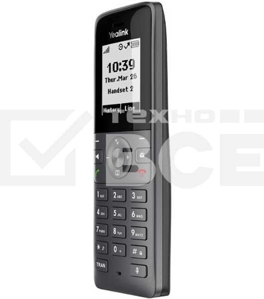 Телефон DECT-трубка Yealink W71H, экран 1.8