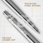 Набор ручек Parker Jotter Core KB61 (CW2093256) Stainless Steel CT подар.кор. ручка шариковая/карандаш механический 0.5, фото5