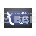 Накопитель SSD Netac SA500, 128Gb, SATA III, 2.5