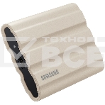 Внешние HDD и SSD/ Samsung External SSD T7 Shield, 1TB, Type C-to-C/A, USB 3.2 Gen2, R/W 1050/1000MB/s, IP65, 88x59x13mm, 98g, Beige (12 мес.), фото7