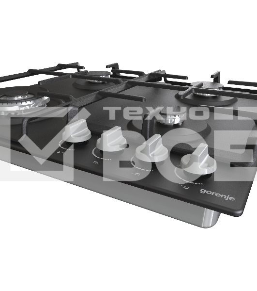 Газовая варочная панель Gorenje GW641EXB черный