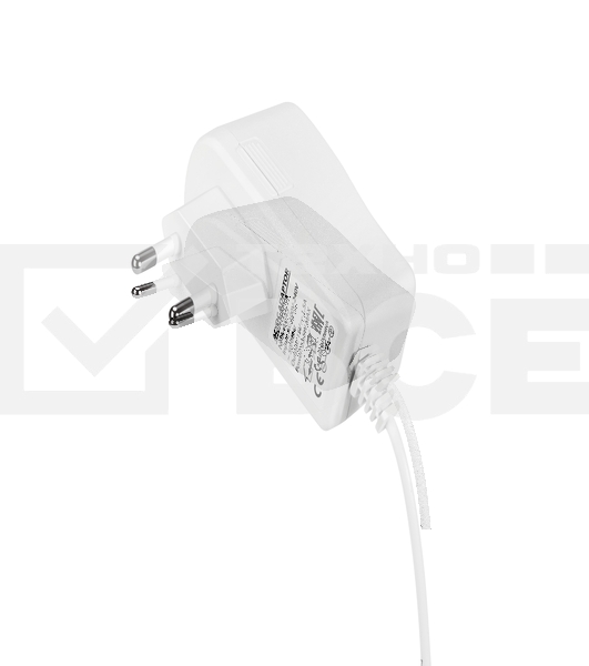 Блок питания Gembird NPA-AC43, 15В/1.5А, 22.5Вт, 1 штекер 4.0х1.7мм для Яндекс станции Мини, белый