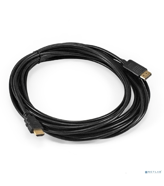 Кабель DisplayPort-HDMI ExeGate EX-CC-DP-HDMI-10.0 (20M/19M, 10м, экран)