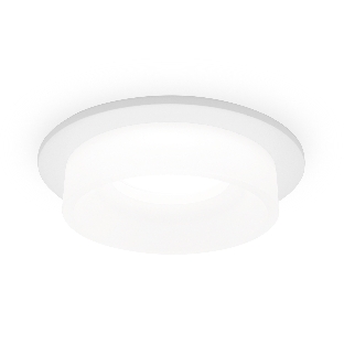 Светильник Ambrella light TN1311 SWH/FR белый песок/белый матовый GU5.3 D98*45