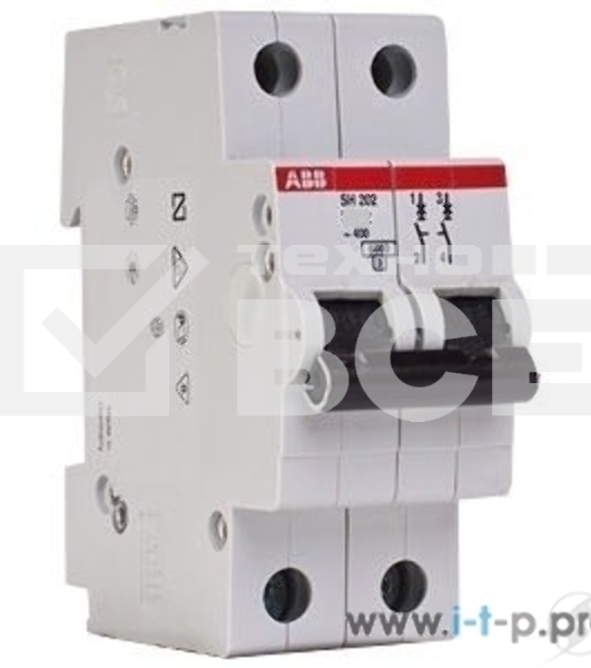 Выключатель ABB 2CDS252001R0324 авт. мод. 2п c 32а s202 6ка