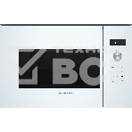 Микроволновая печь встраиваемая Bosch BFL524MW0 белый, 20 л, 800 Вт, переключатели - поворотный механизм/сенсор, фото 1