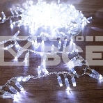Гирлянда «Кластер» 10 м, 400 LED, прозрачный ПВХ, IP65, соединяемая, цвет свечения белый NEON-NIGHT, фото 1