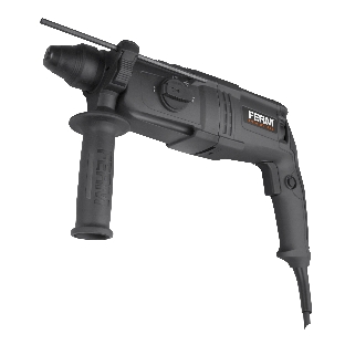 Перфоратор FERM SDS-plus HDM1038P мощность - 800 W/сила удара - 2,7 Дж/число ударов в мин - 0-5500/бетон/cталь/дерево-26/13/30