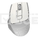 Мышь беспроводная A4Tech Fstyler FG30S белый/серый, 2000 dpi, радиоканал, USB, кнопки - 6, фото 1