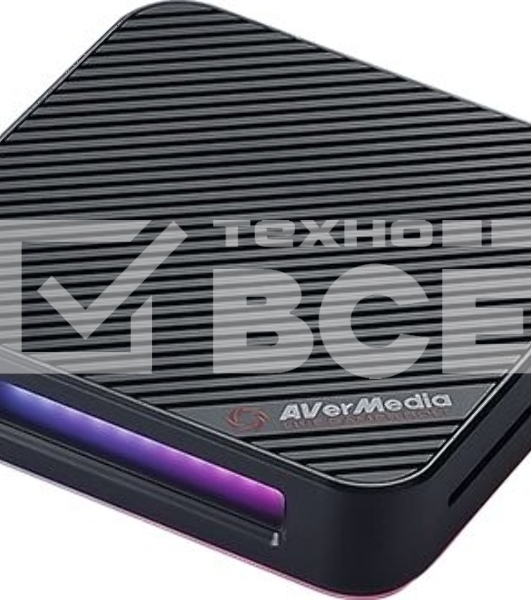 Устройство видеозахвата внешнее Avermedia Live Gamer BOLT, 2160p60, HDMI 2.0 (Pass-Through), Thunderbolt 3, RTL