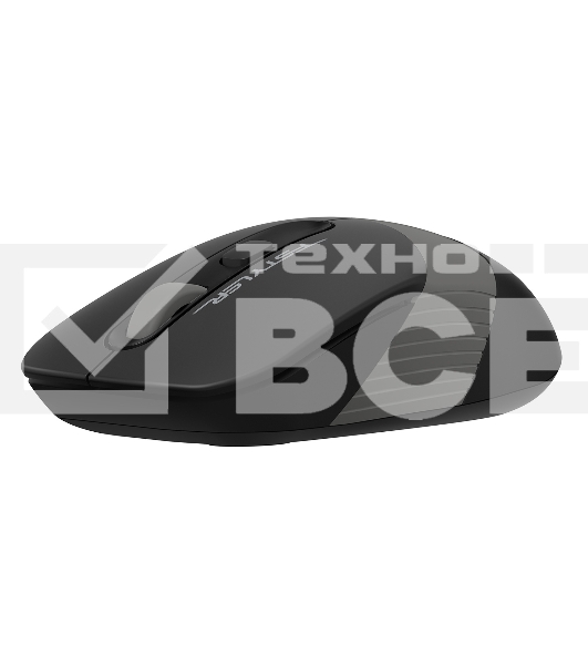 Мышь беспроводная A4Tech Fstyler FG10S черный/серый, 2000 dpi, радиоканал, USB, кнопки - 4