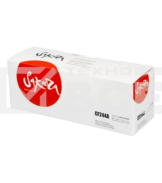 Картридж лазерный Sakura CF244A для HP LJ Pro M15a/M15w/ M28a/M28w, черный, 1 000 к.