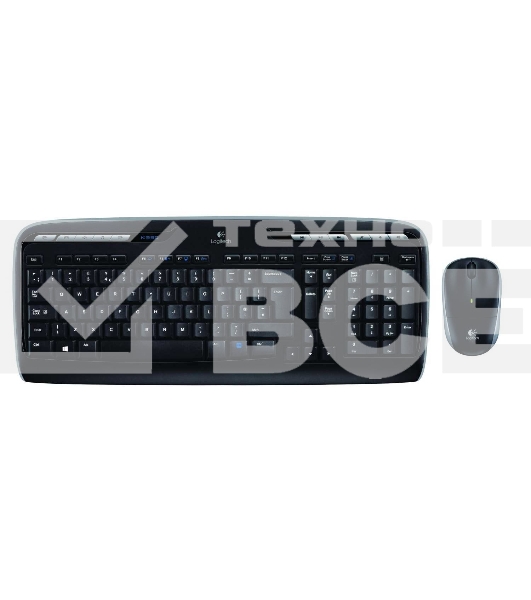 Клавиатура + мышь Logitech MK330 клав:черный мышь:черный USB беспроводная Multimedia