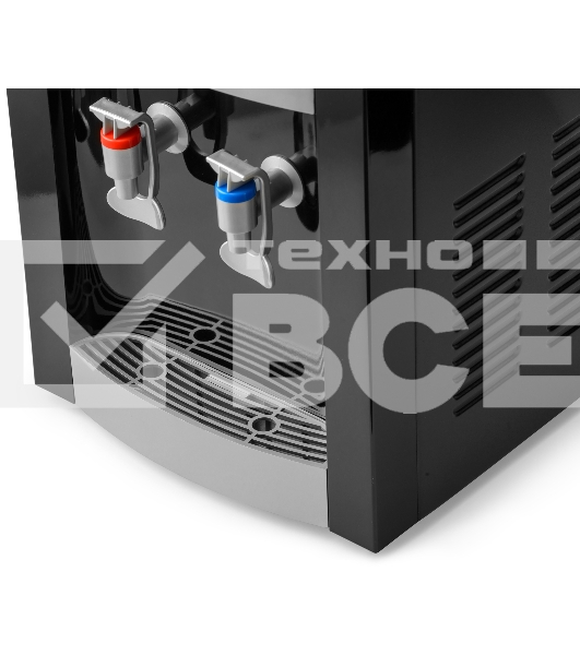 Кулер AEL TD-AEL-47 настольный электронный черный/серебристый