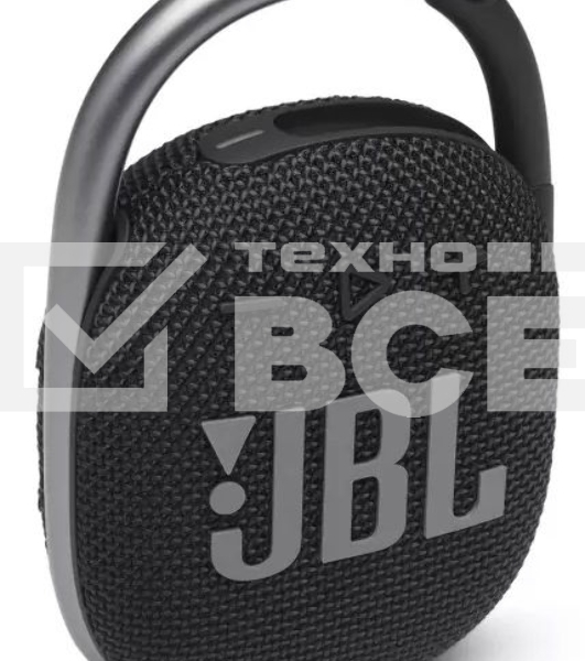 Портативная акустическая система JBL CLIP 4, черный