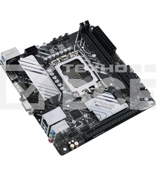 Материнская плата ASUS PRIME H610I-PLUS D4-CSM, LGA 1700, Intel H610, 2xDDR4, 4xSATA, 1xM.2 PCIe 3.0 x4, 1xPCIe 4.0 x16, 1xHDMI, 1xDP, 1xVGA, 2xUSB-A 3.2 Gen 1, 2xUSB-A 2.0, 1x 1Gb LAN, 3x3.5 мм, 7.1, Mini-ITX