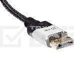 Кабель VCOM DISPLAY PORT TO HDMI 4K 0.15 M CG621M-0.15, фото4