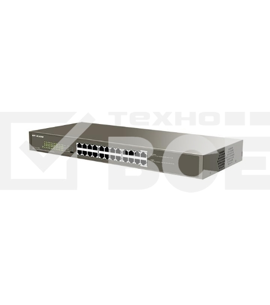 Коммутатор  24-портовый гигабитный стоечный IP-COM G1124P-24-250W с 24-портовым PoE