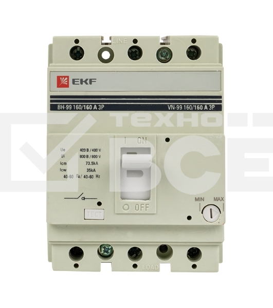 Выключатель нагрузки PROxima ВН-99 160/160А 3P