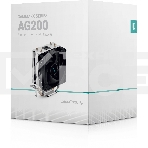 Кулер для процессора DEEPCOOL AG200 черный, 92 мм, алюминий/медь, 3050 об/мин, 30.5 дБ, 4 pin, 100 Вт, 133 мм, фото4