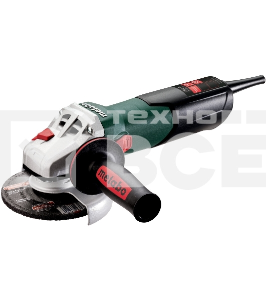 Шлифовальные машины Metabo W 9-125 Quick 600374000 шлифмашина угловая { 900вт,2.5Нм, 10500 об/мин, вес 2.1 кг }