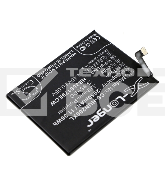 Аккумулятор CameronSino CS-HUN200XL HB366179ECW для Huawei Nova 23.85V / 2950mAh / 11.36Wh