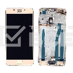Дисплей для Asus ZenFone 3s Max ZC521TL золотой с рамкой, фото3