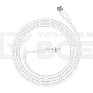 Кабель Type-C HOCO X56 для Lightning, PD20, 3.0A, 1м, белый