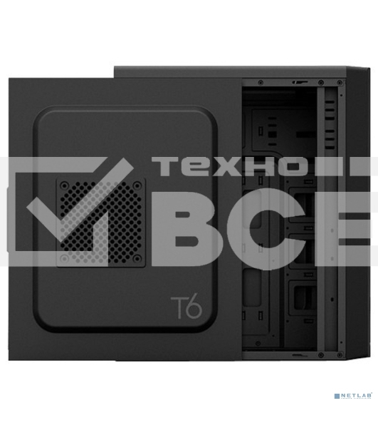 Компьютерный корпус Zalman ZM-T6 черный без БП ATX 1xUSB2.0 1xUSB3.0 audio bott PSU