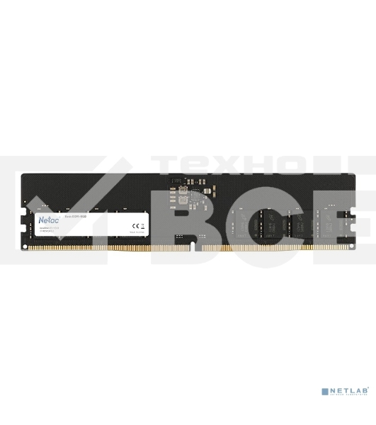 Оперативная память NETAC Basic, DDR5, 16GB (1x16GB), 4800MHz, CL40
