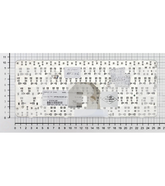 Клавиатура для ноутбука HP Pavilion DV2-1000 DV2-1100 DV2-1200 белая