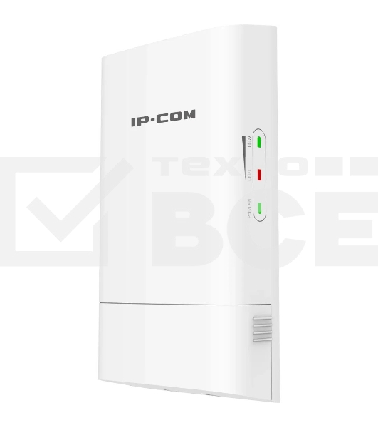 Наружная точка доступа IP-COM CPE5, 5 ГГц, до 867 Мбит/с, IP65, 1х9dbi, PoE, 1х100 Мбит/с