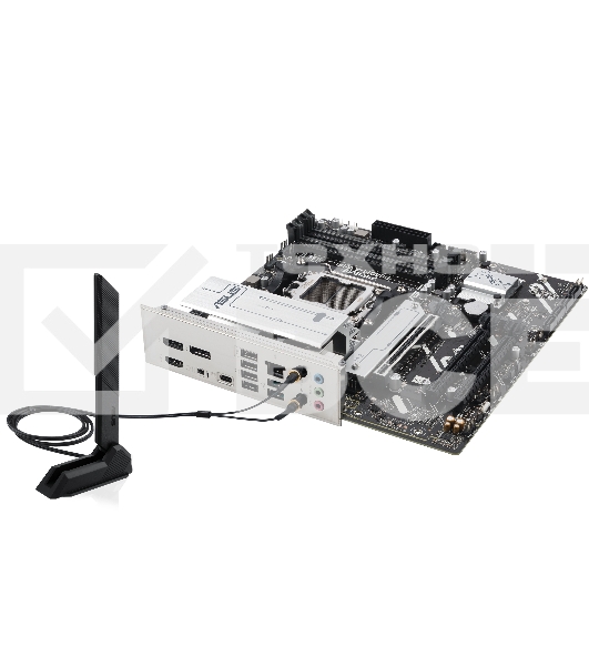 Материнская плата ASUS PRIME B840M-A WIFI, AM5, AMD B840, 4xDDR5, 4xSATA III, 3xM.2, 1xPCIe 4.0 x16, 2xPCIe 3.0 x16 (x1), 2xDP, 1xHDMI, 1x 2.5Gb LAN, Wi-Fi 6E, 2xUSB-A 10Gbps, 1xUSB-C 5Gbps, 4xUSB-A 2.0, 3x3.5 мм, 7.1, micro-ATX
