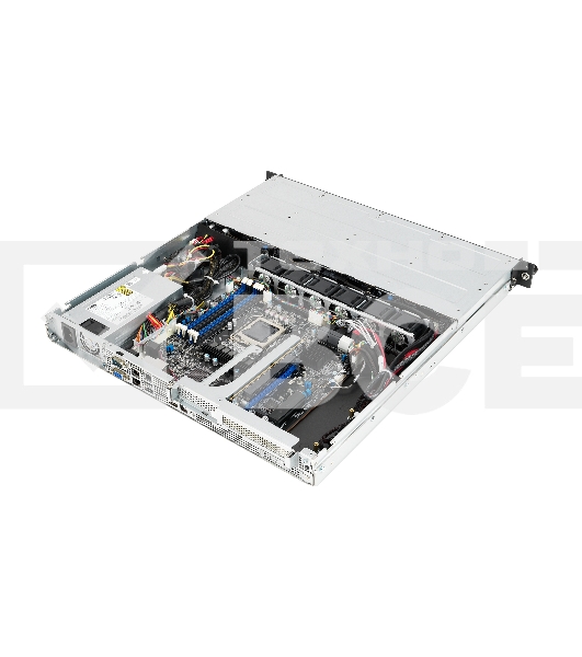 Платформа Asus RS300-E11-PS4 1U, LGA1200, 4xDDR4, 4x3.5 (1xSFF8643, 2xOcuLink on the backplane,), DVDRW, 2x1GbE, 1xM.2 SATA/PCIE 2280, optional ASMB10-iKVM, HDMI (from CPU), 1x350W