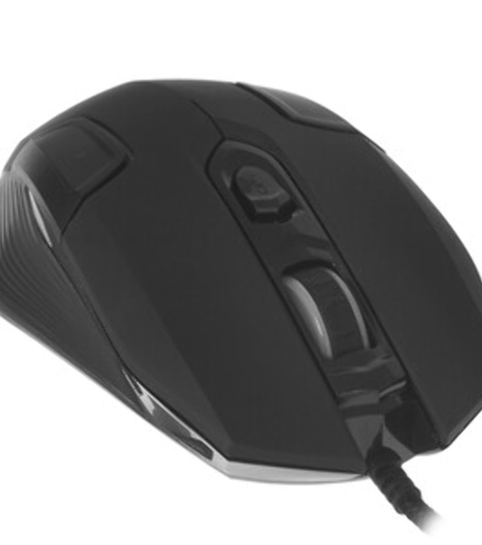 Мышь проводная Acer OMW170 черный, 3200 dpi, USB, кнопки - 6