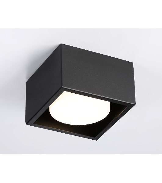 Светильник накладной TN70827 BK черный GX53 max 12W 100*100*60