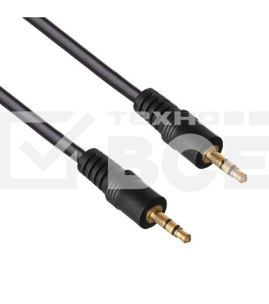Кабель аудио Exegate 3.5mm Jack M - 3.5mm Jack M 5м позолоченные разъемы