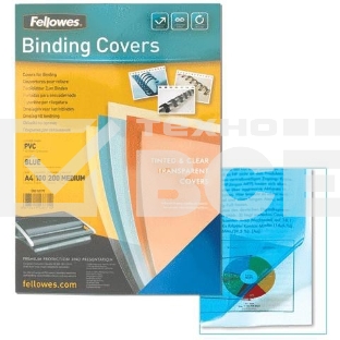 Обложка для переплета Fellowes Lamirel LA-7868401 A4 дымчатые 200мкм (100шт)