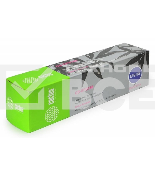 Картридж лазерный Cactus CS-EPS188 пурпурный (4000 стр.) для Epson AcuLaser C1100/C1100N/CX11/CX11N/CX11NF/CX11NFC