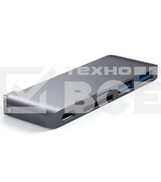 USB-концентратор Satechi Type-C USB 3.0 Passthrough Hub для Macbook 12