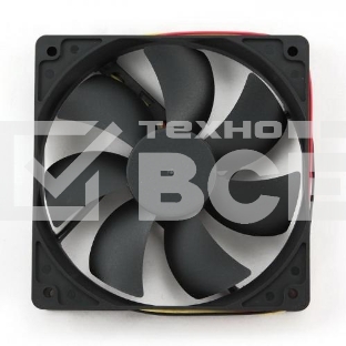 Вентилятор для корпуса Gembird FANCASE3 черный, 120 мм, 2000 об/мин, 38 дБ, 3 pin