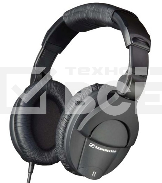 Проводные наушники Sennheiser HD 280 Pro черный, полноразмерные, Jack 3.5 мм, складная конструкция