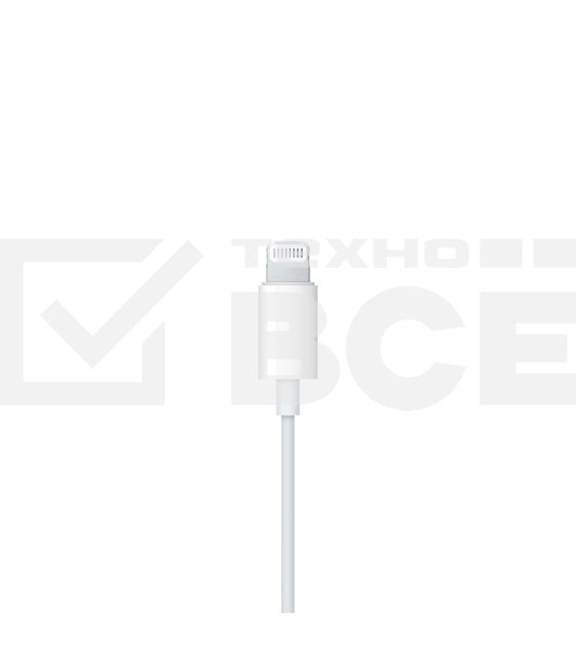 Гарнитура Apple MMTN2ZM/A белый EarPods with Lightning