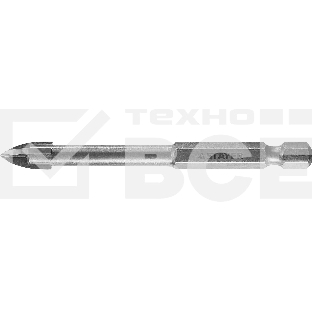 Сверло по плитке STAYER PROFI 2985-08_z01 с 4-мя режущими лезвиями d8мм