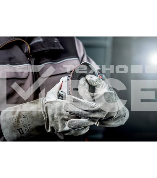 Шлифмашина угловая Metabo WEV 15-125 Quick 600468000 1550вт, 125 мм, 3.5Нм, 11000 об/мин, вес 2.5 кг